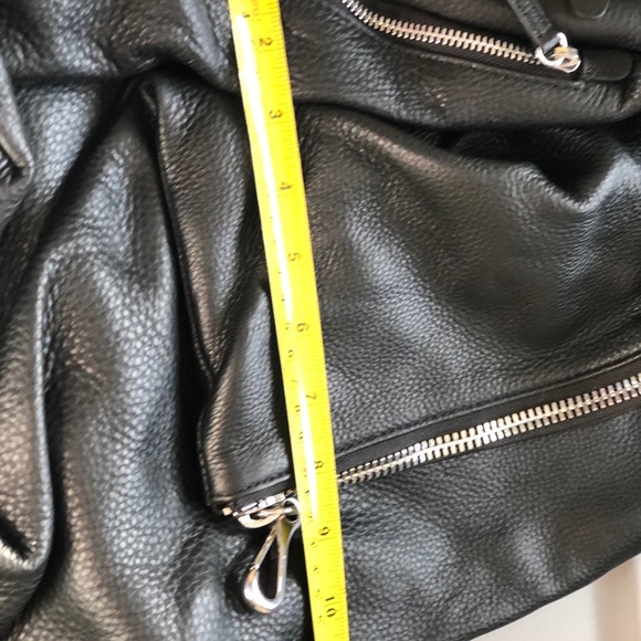 Brand new Vince Camuto black leather backpack - Picture 6 of 11
